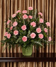 Pink Carnations Mache Tribute